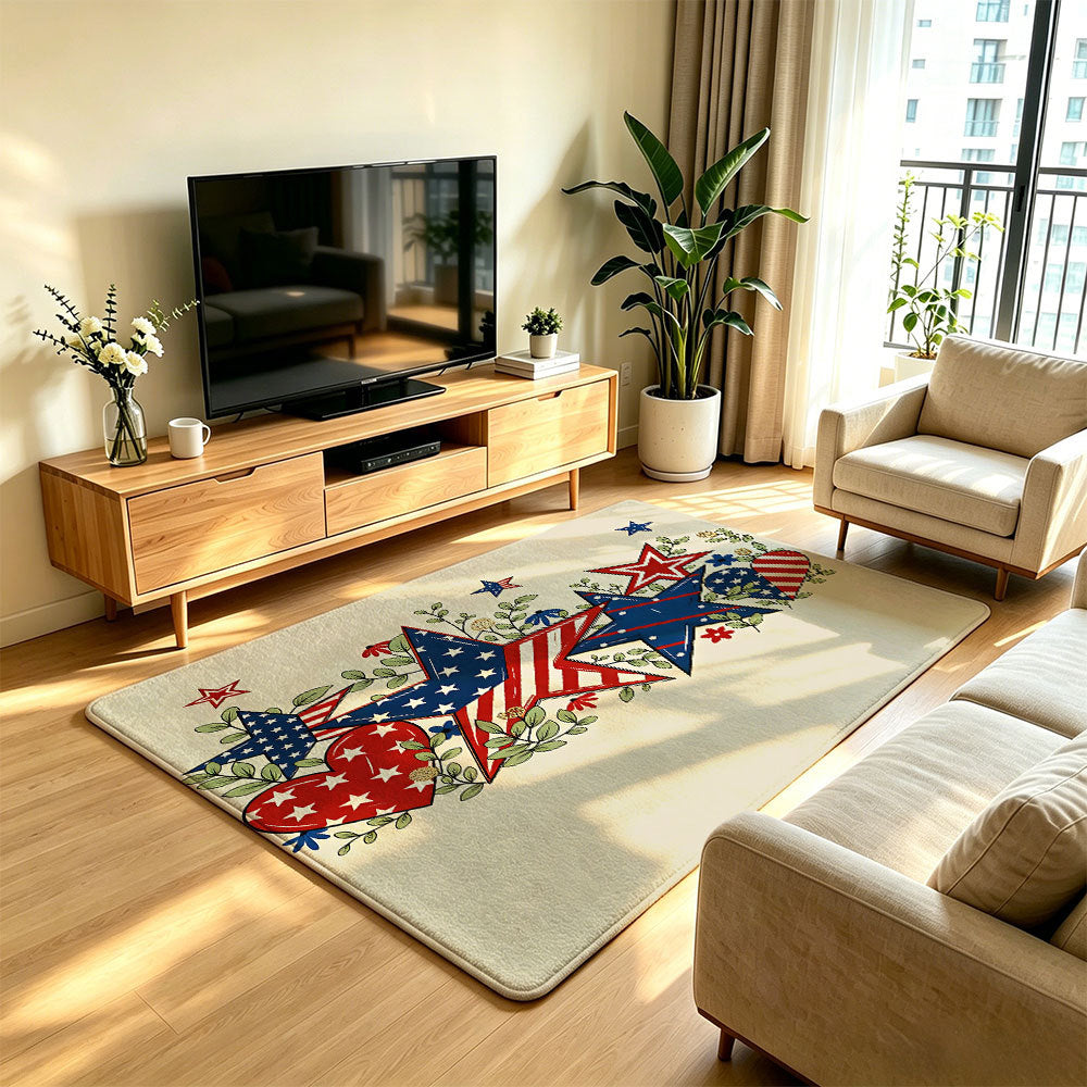 Artistic Cat Print Area Rug | Kelmera