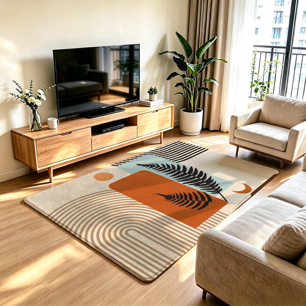 Artistic Cat-Themed Area Rug | Kelmera