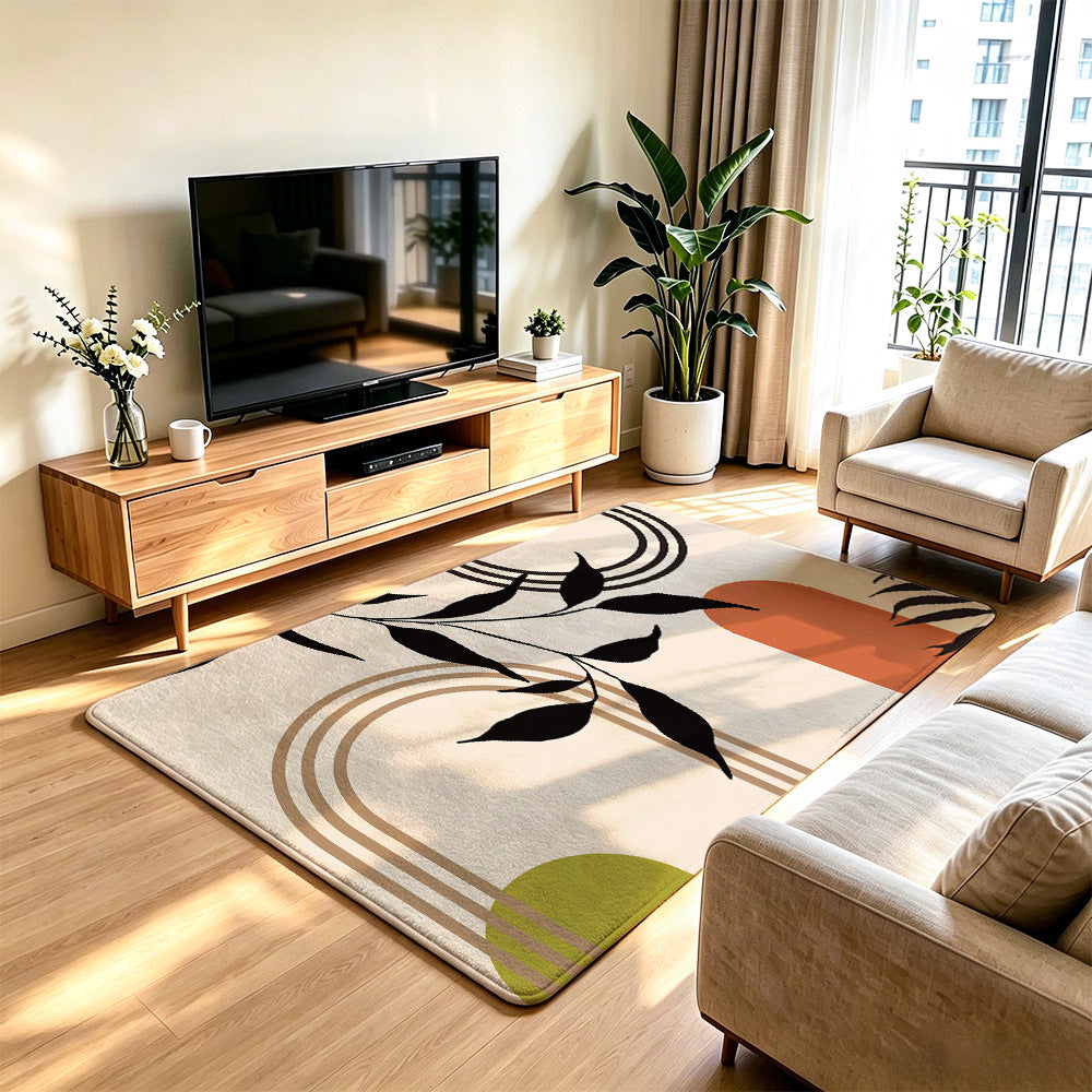Artistic Cat-Themed Area Rug | Kelmera
