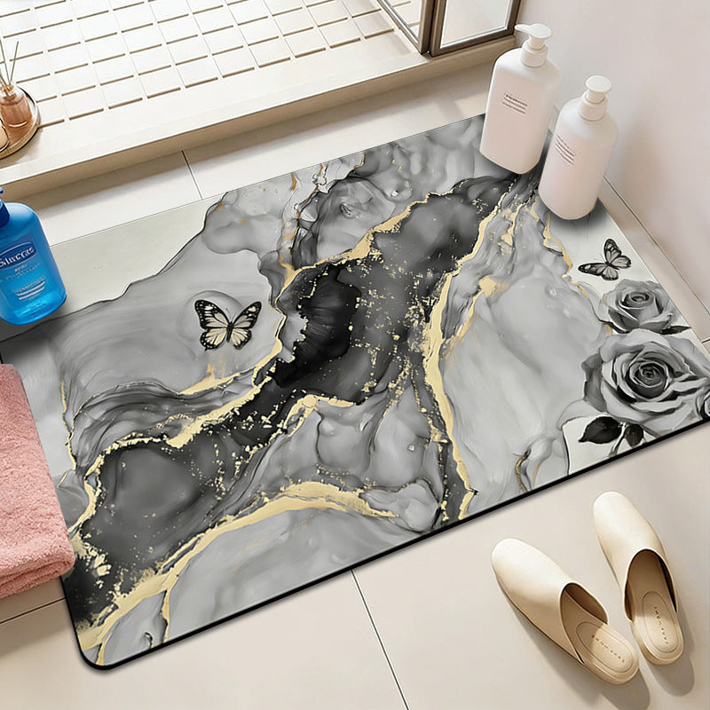 Artistic Decorative Bath Mat | Kelmera
