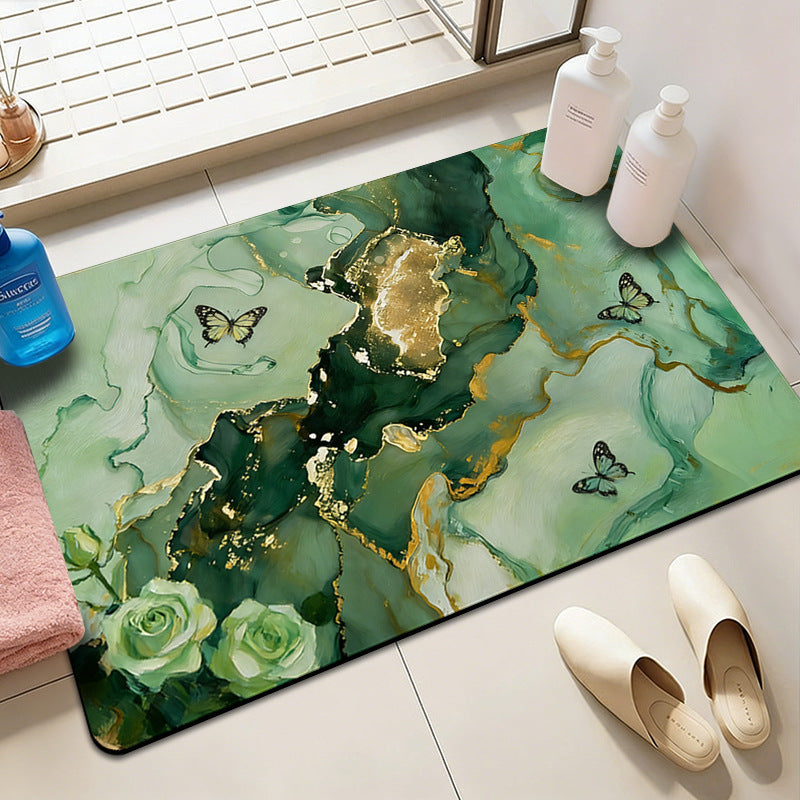 Artistic Decorative Bath Mat | Kelmera