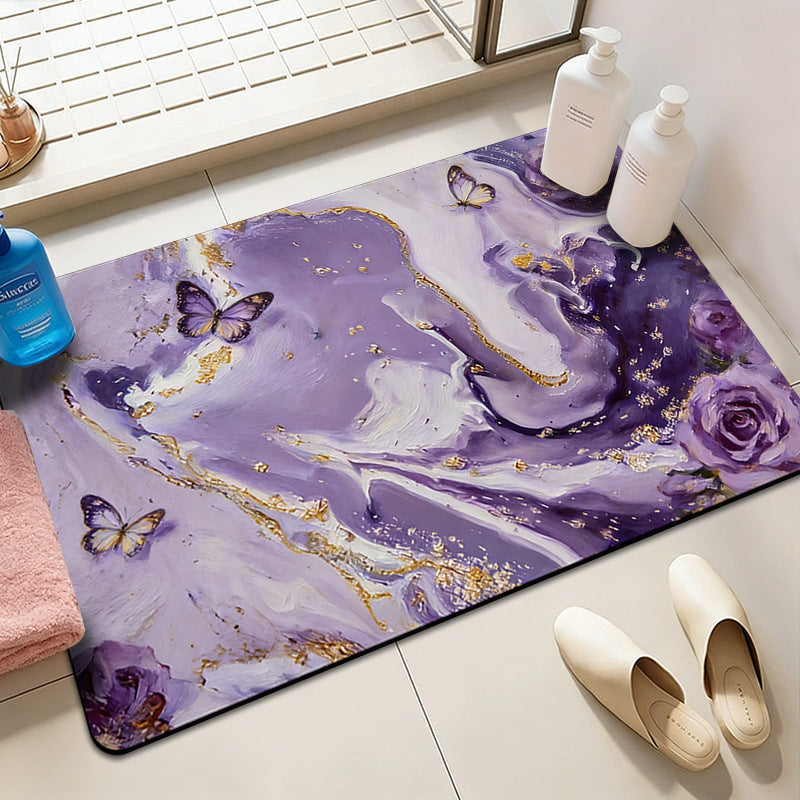 Artistic Decorative Bath Mat | Kelmera