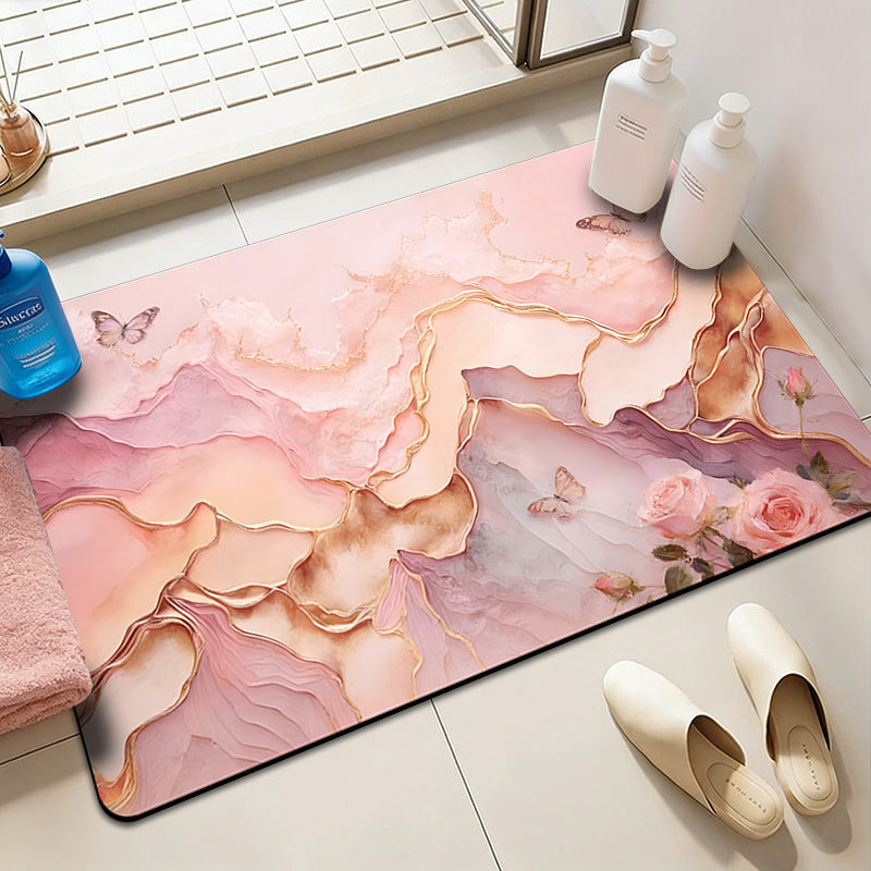 Artistic Decorative Bath Mat | Kelmera