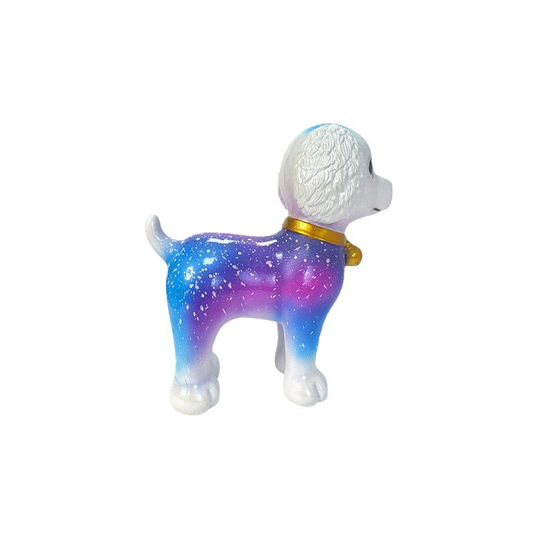 Artistic Dog Sculpture with Colorful Design | Kelmera