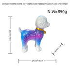 Artistic Dog Sculpture with Colorful Design | Kelmera