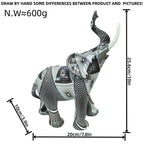 Artistic Elephant Figure with Colorful Design | Kelmera