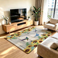 Artistic Floral Area Rug | Kelmera