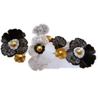 Artistic Floral Metal Wall Sculpture | Kelmera