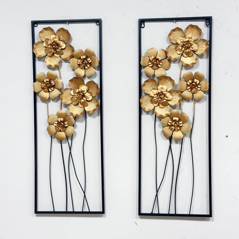 Artistic Floral Wall Metal Decor | Kelmera