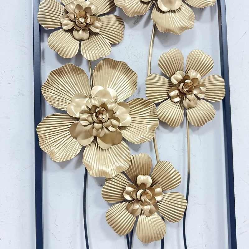 Artistic Floral Wall Metal Decor | Kelmera