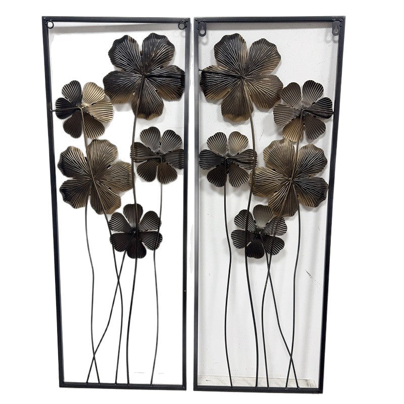 Artistic Floral Wall Metal Decor | Kelmera