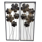 Artistic Floral Wall Metal Decor | Kelmera