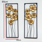 Artistic Floral Wall Metal Decor | Kelmera