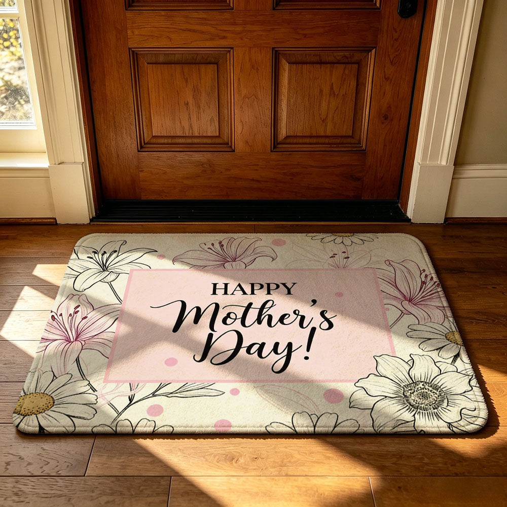 Artistic Geometric Welcome Mat | Kelmera