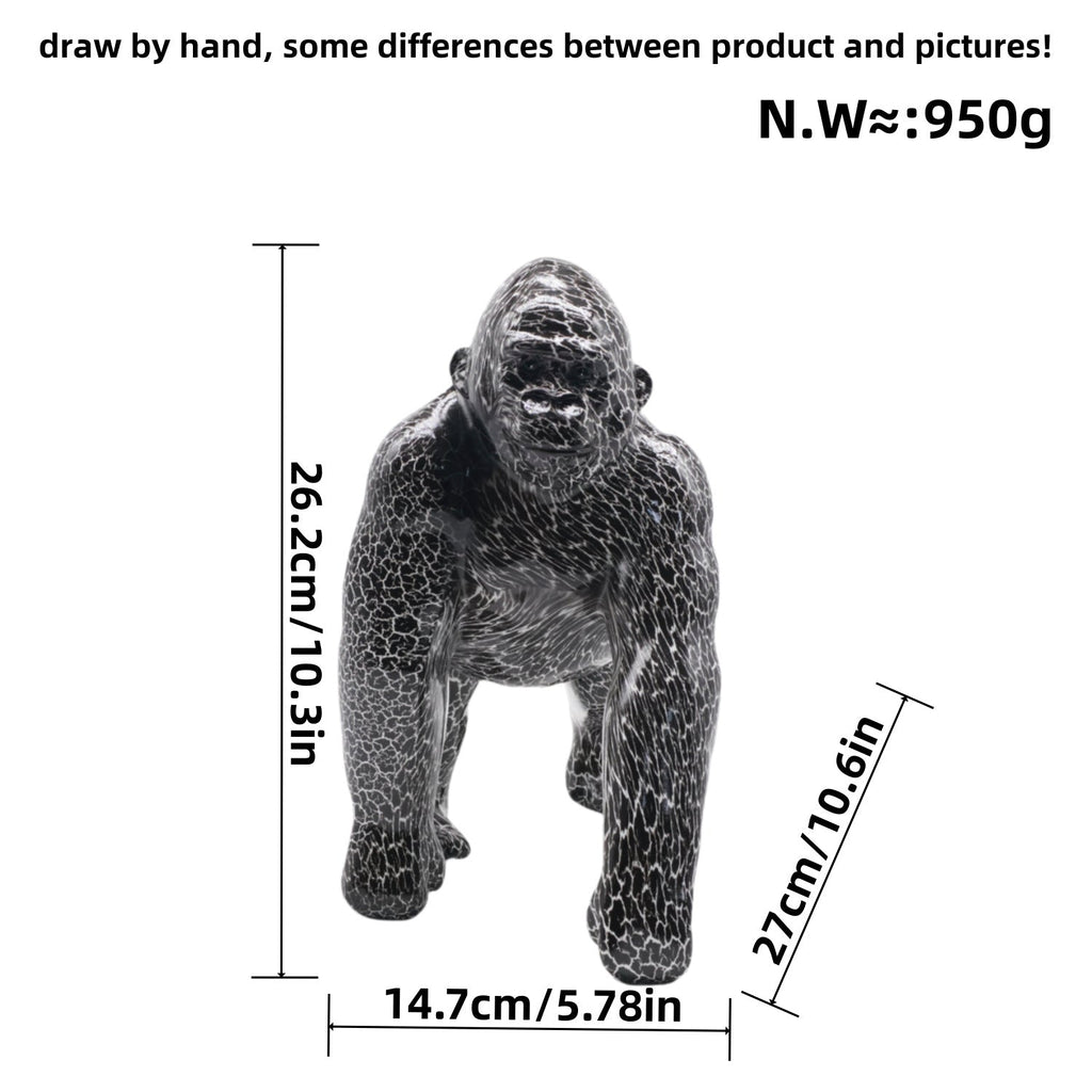 Artistic Gorilla Sculpture | Kelmera