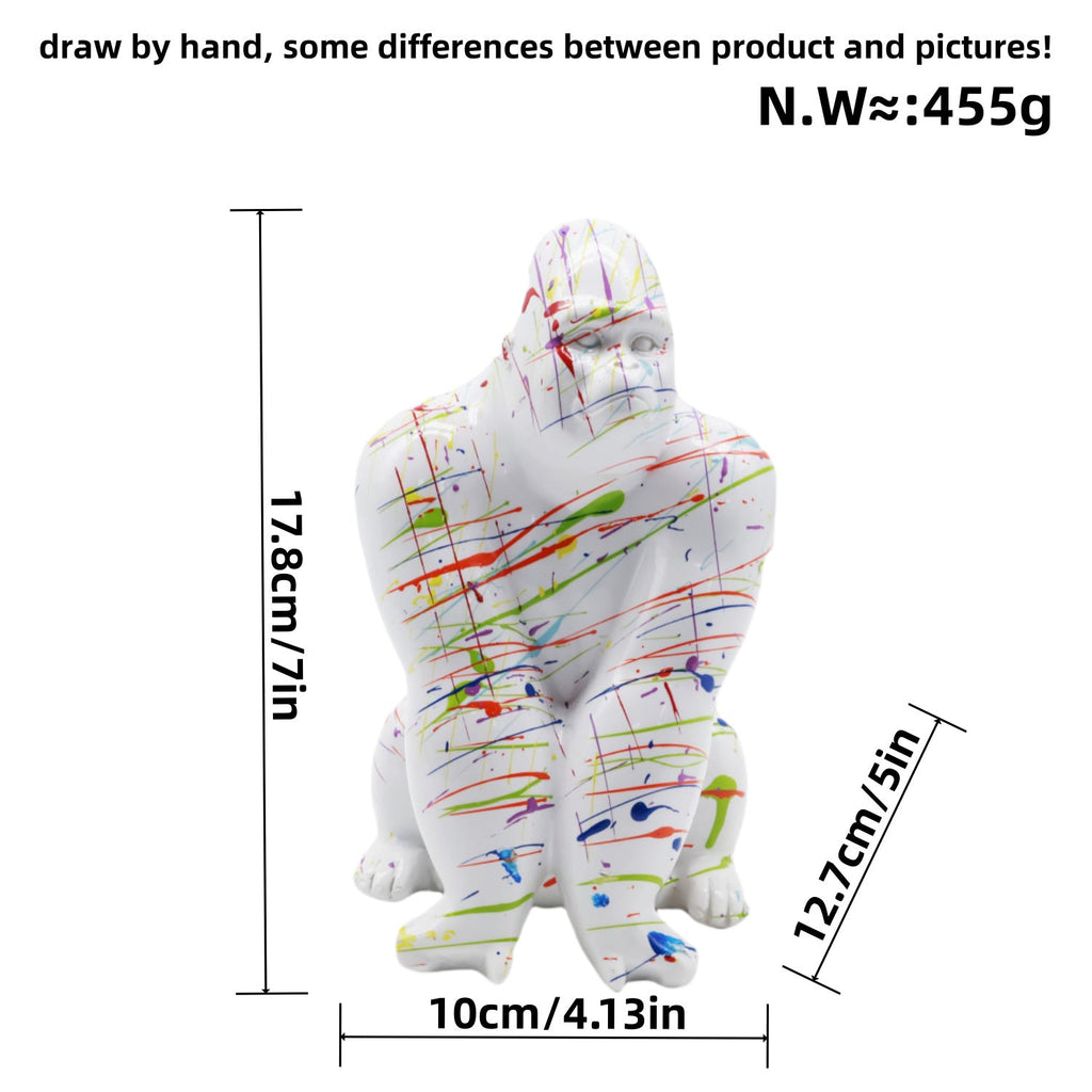 Artistic Gorilla Sculpture | Kelmera