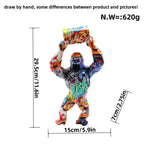 Artistic Gorilla Sculpture | Kelmera