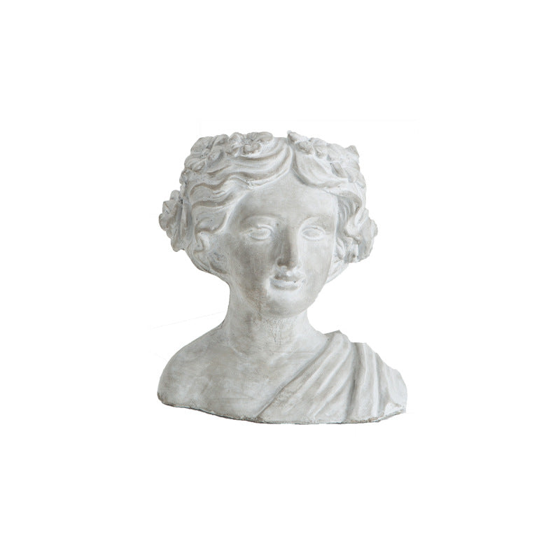 Artistic Head Sculpture Flower Pot | Kelmera