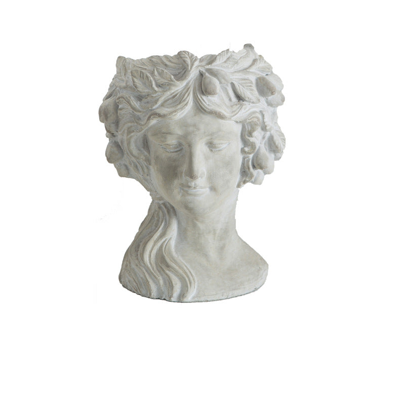 Artistic Head Sculpture Flower Pot | Kelmera