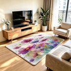 Artistic Lion Print Area Rug | Kelmera