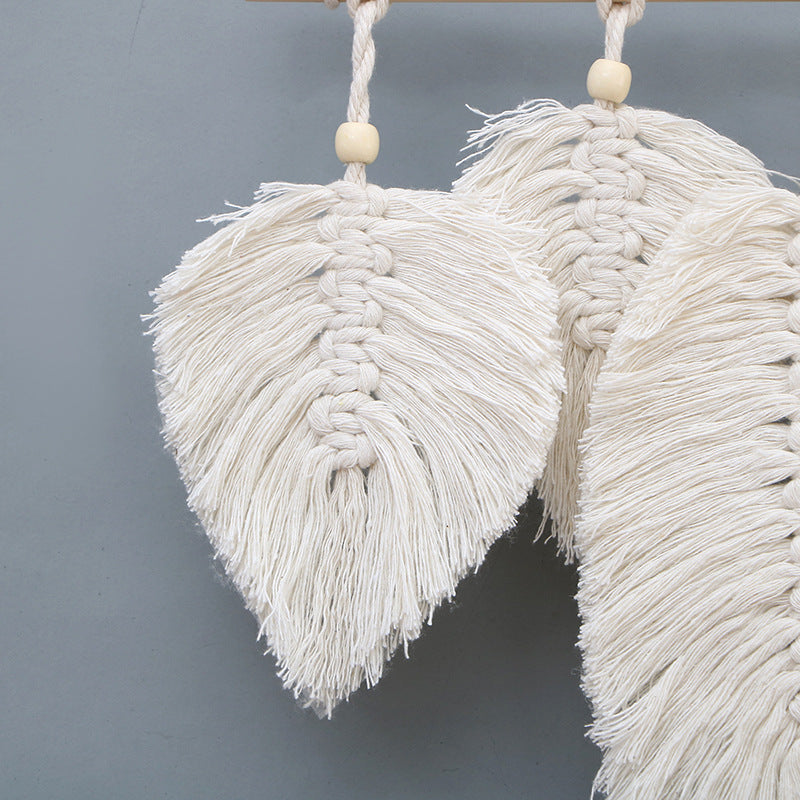 Artistic Macrame Leaf Wall Hanging | Kelmera