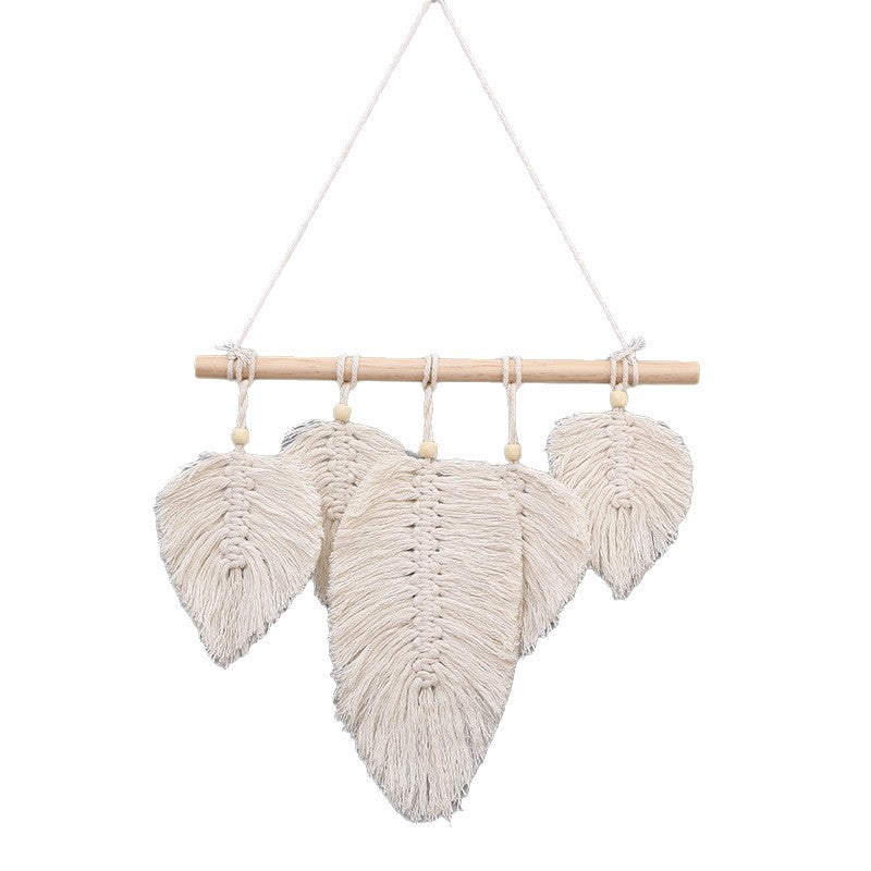 Artistic Macrame Leaf Wall Hanging | Kelmera