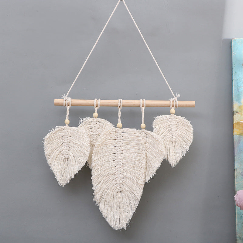 Artistic Macrame Leaf Wall Hanging | Kelmera
