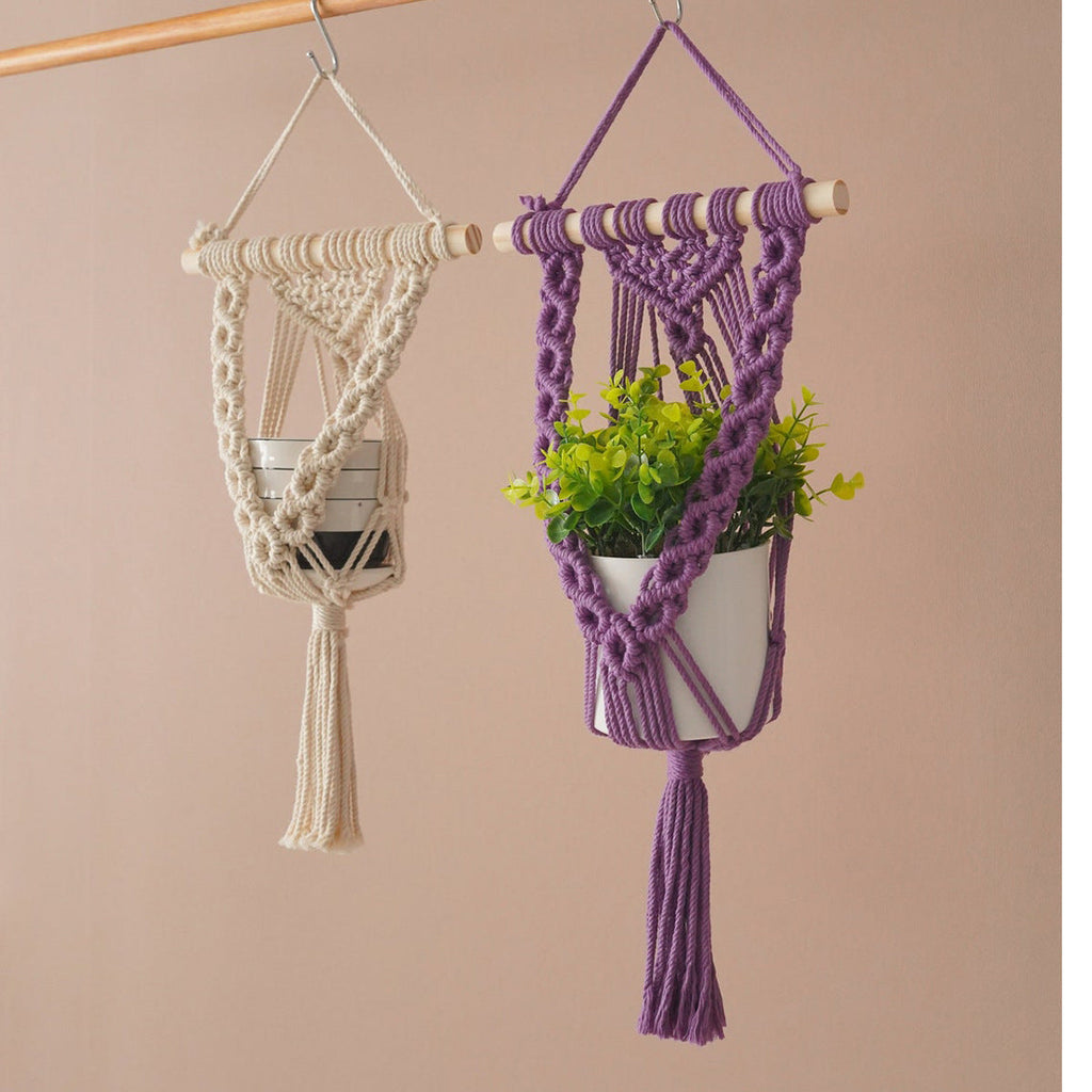 Artistic Macrame Plant Hanger | Kelmera