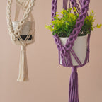 Artistic Macrame Plant Hanger | Kelmera