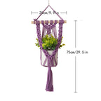 Artistic Macrame Plant Hanger | Kelmera