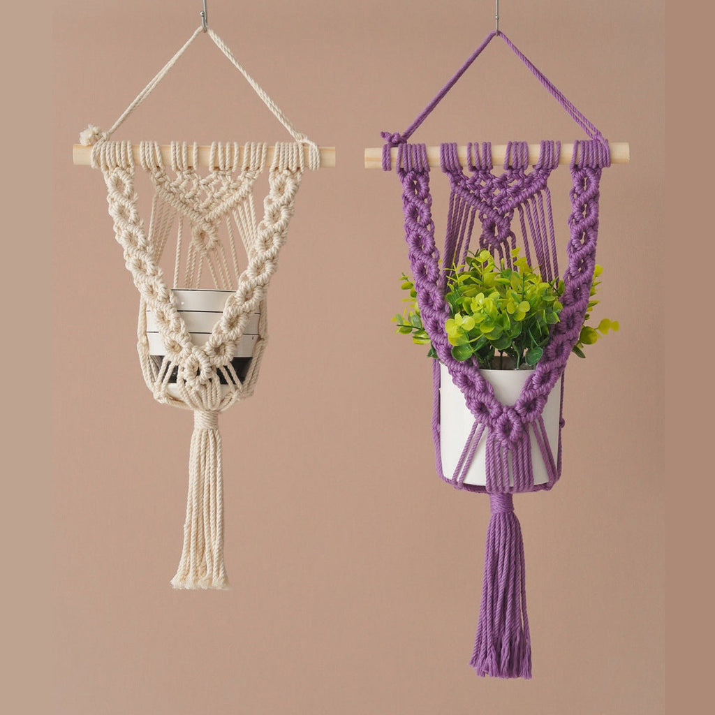 Artistic Macrame Plant Hanger | Kelmera
