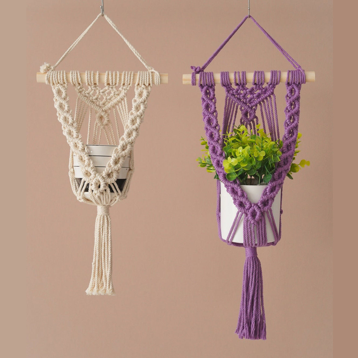 Artistic Macrame Plant Hanger | Kelmera