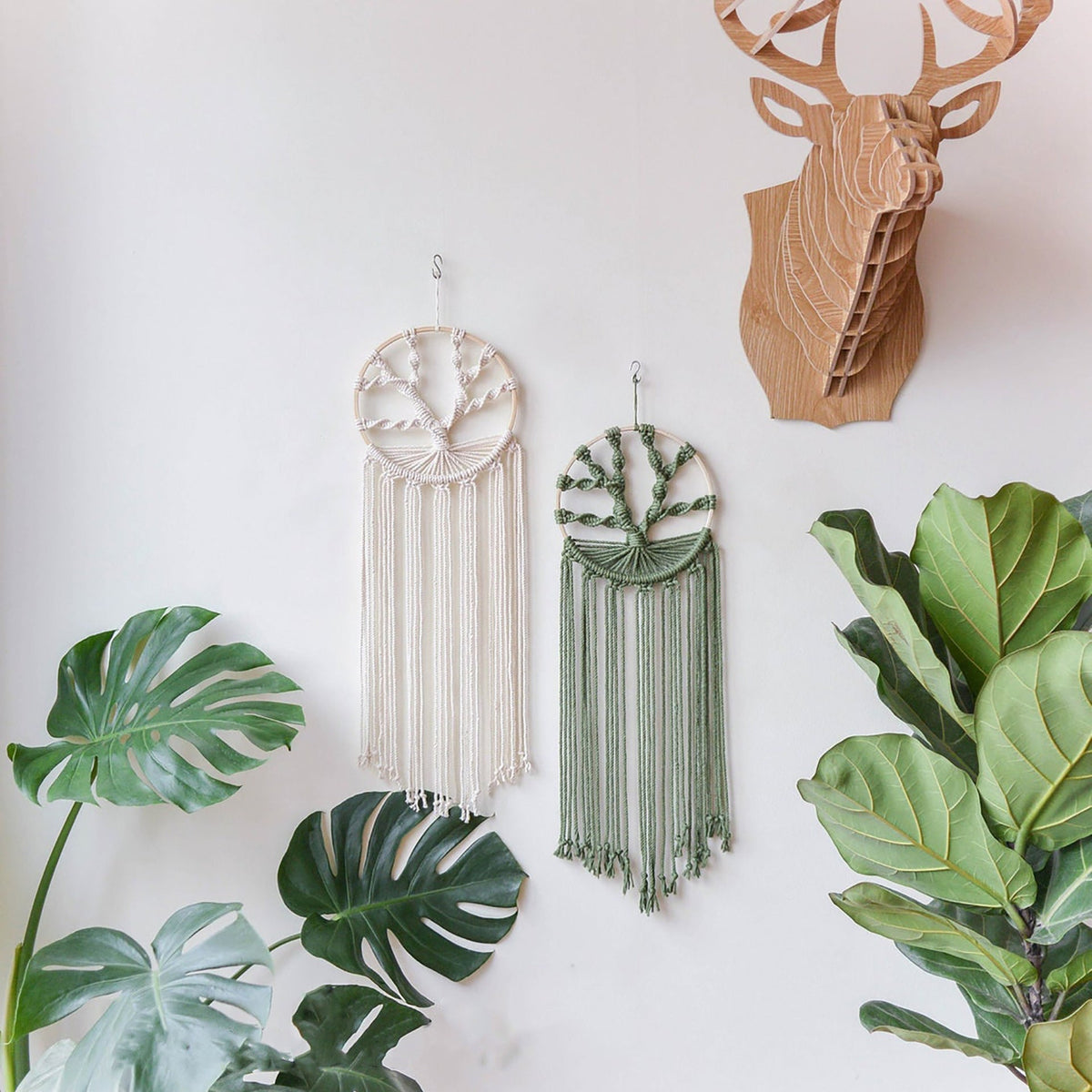 Artistic Macrame Tree Wall Hanging | Kelmera