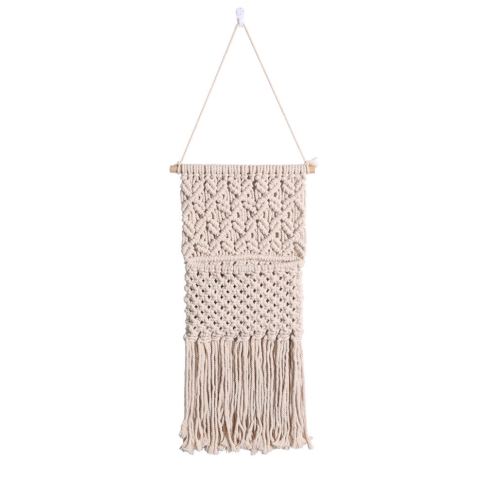 Artistic Macrame Wall Decor with Beautiful Fringe Decoration | Kelmera