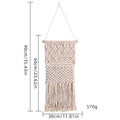Artistic Macrame Wall Decor with Beautiful Fringe Decoration | Kelmera