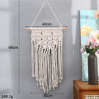 Artistic Macrame Wall Hanging 24 × 16 Inch | Kelmera