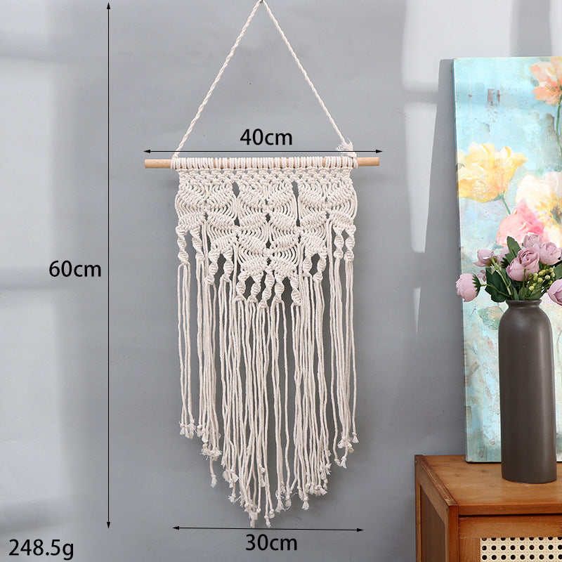 Artistic Macrame Wall Hanging 24 × 16 Inch | Kelmera