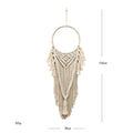 Artistic Macrame Wall Hanging Beige | Kelmera
