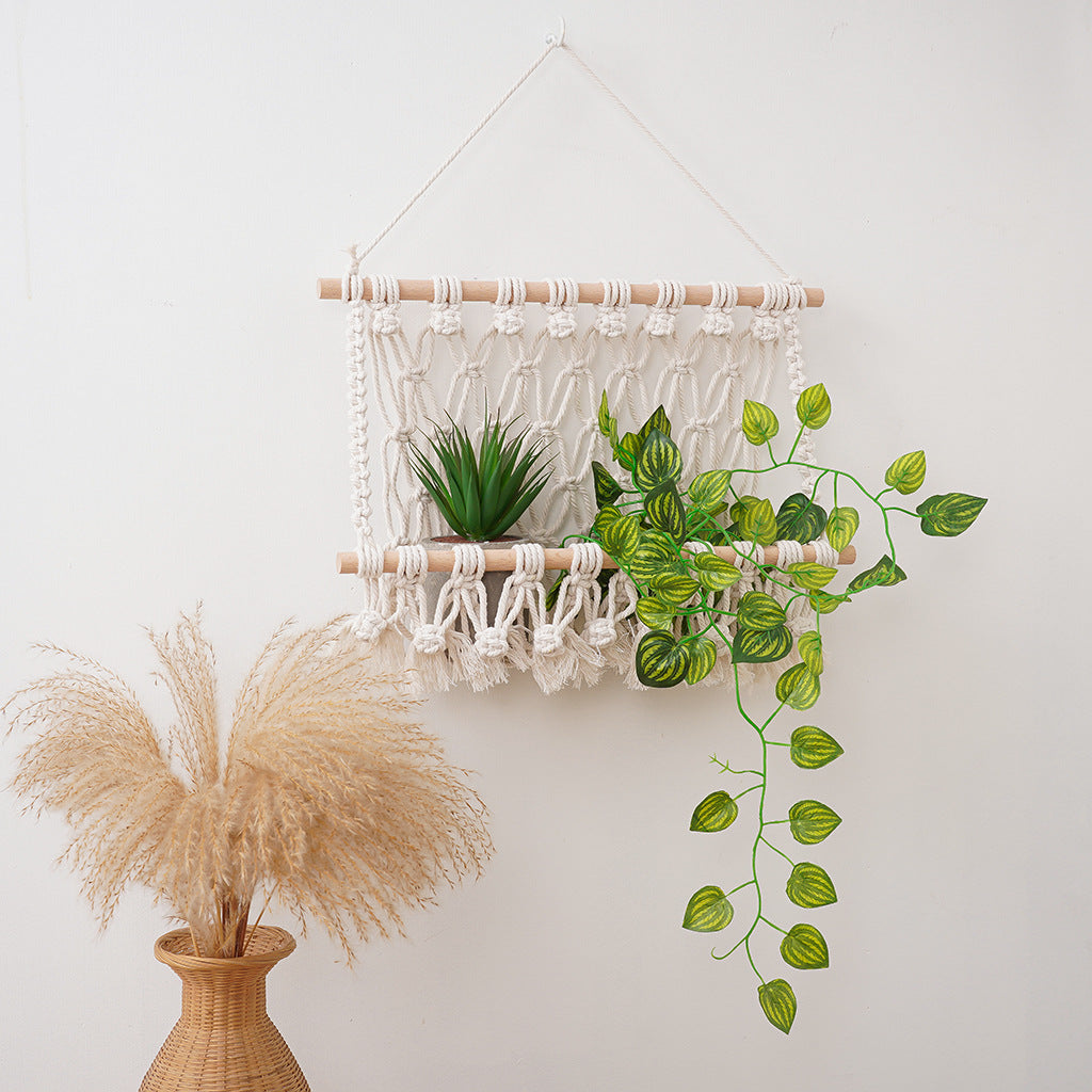 Artistic Macrame Wall Hanging Organizer | Kelmera