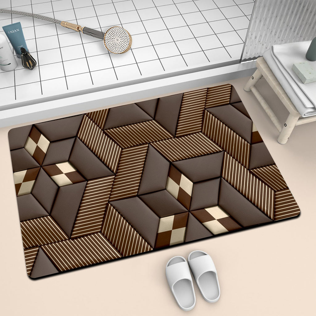 Artistic Mosaic Bath Mat | Kelmera