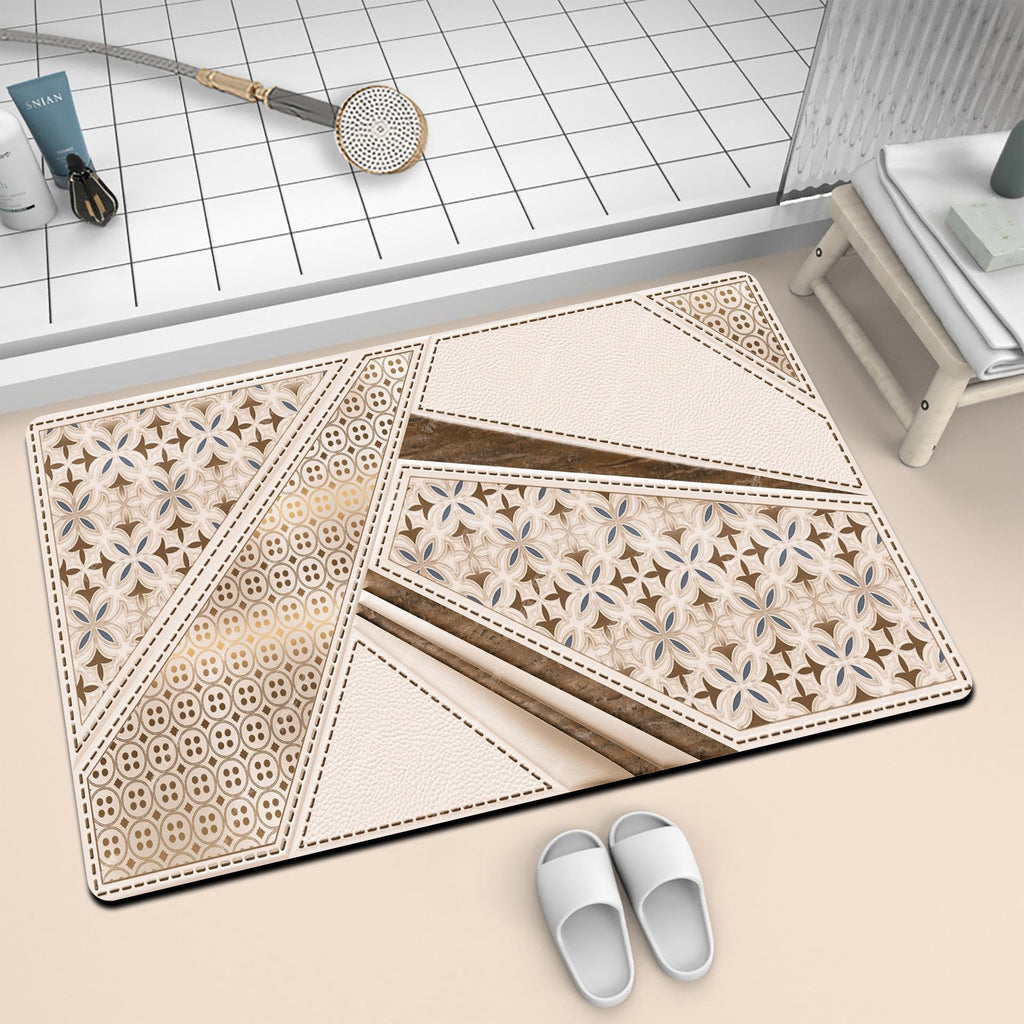 Artistic Mosaic Bath Mat | Kelmera