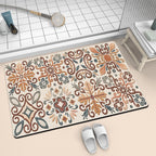 Artistic Mosaic Bath Mat | Kelmera