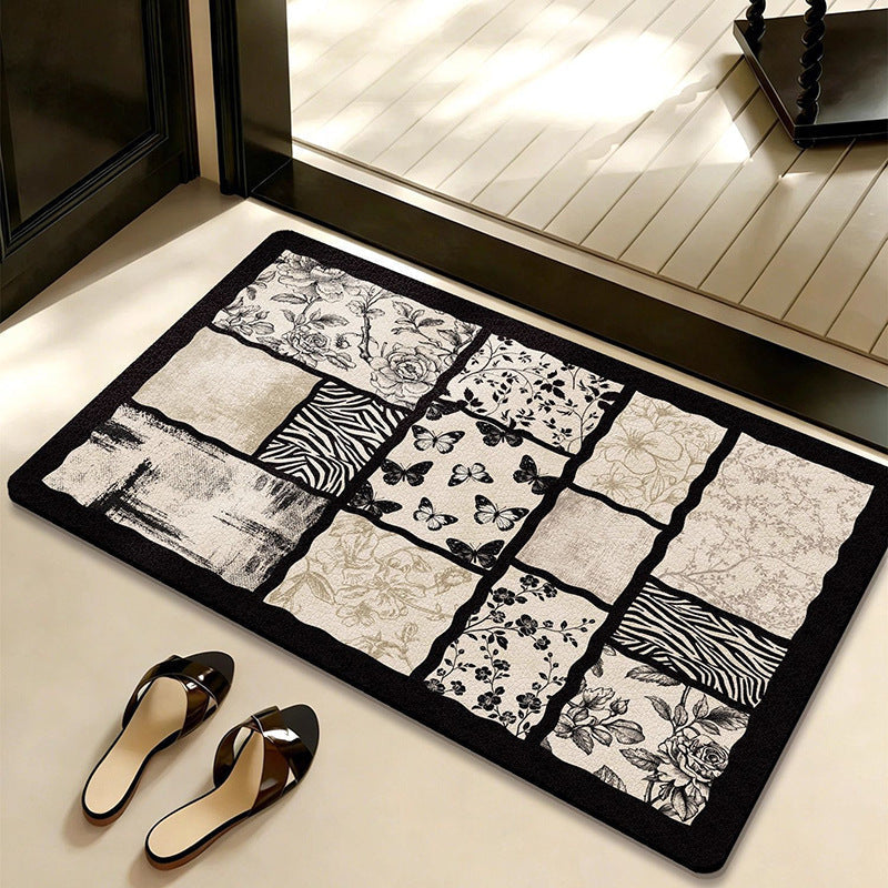 Artistic Nature-Themed Area Rug | Kelmera