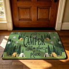 Artistic Outdoor-Themed Welcome Mat | Kelmera