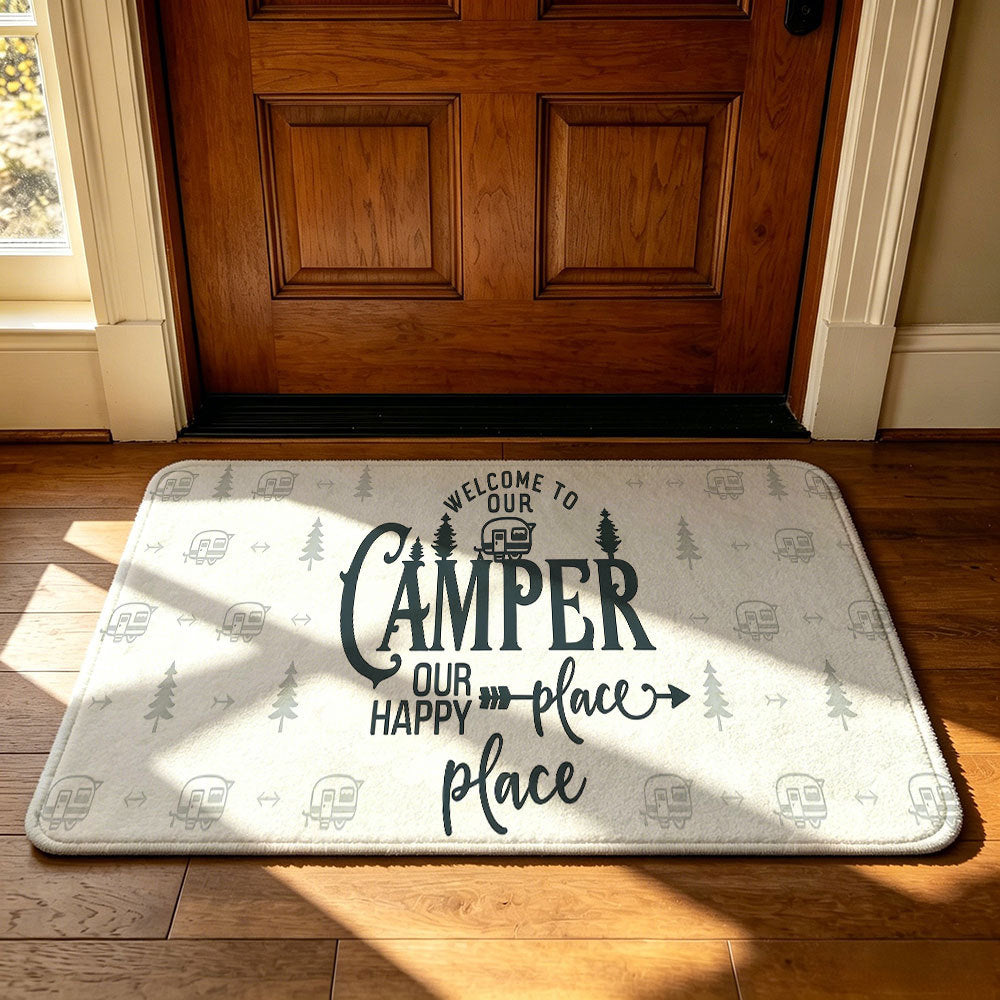 Artistic Outdoor-Themed Welcome Mat | Kelmera