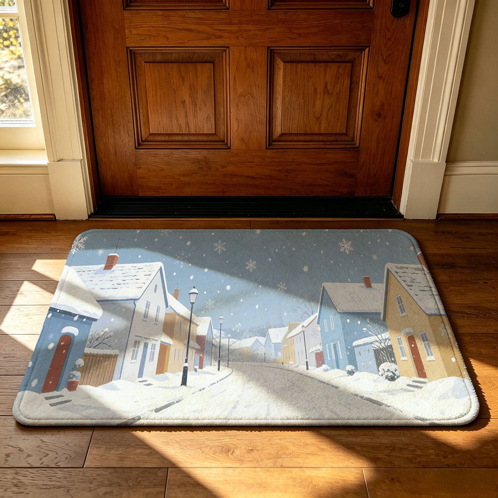 Artistic Outdoor-Themed Welcome Mat | Kelmera