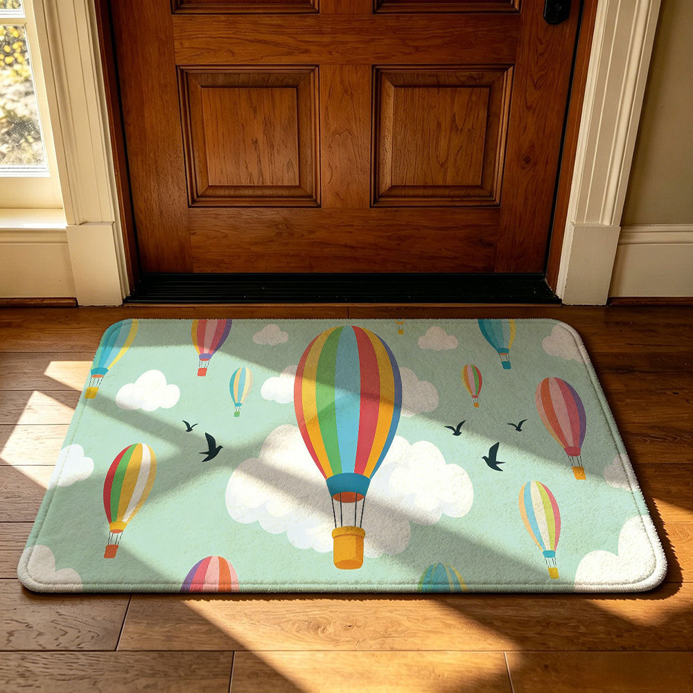 Artistic Outdoor-Themed Welcome Mat | Kelmera