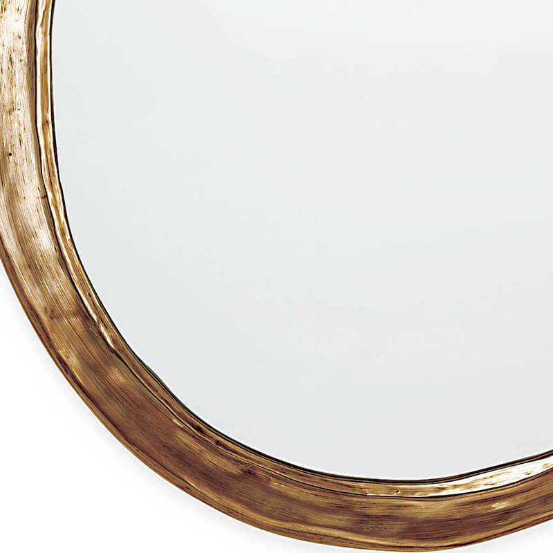 Artistic Oval Wall Mirror | Kelmera
