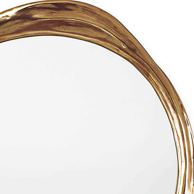 Artistic Oval Wall Mirror | Kelmera