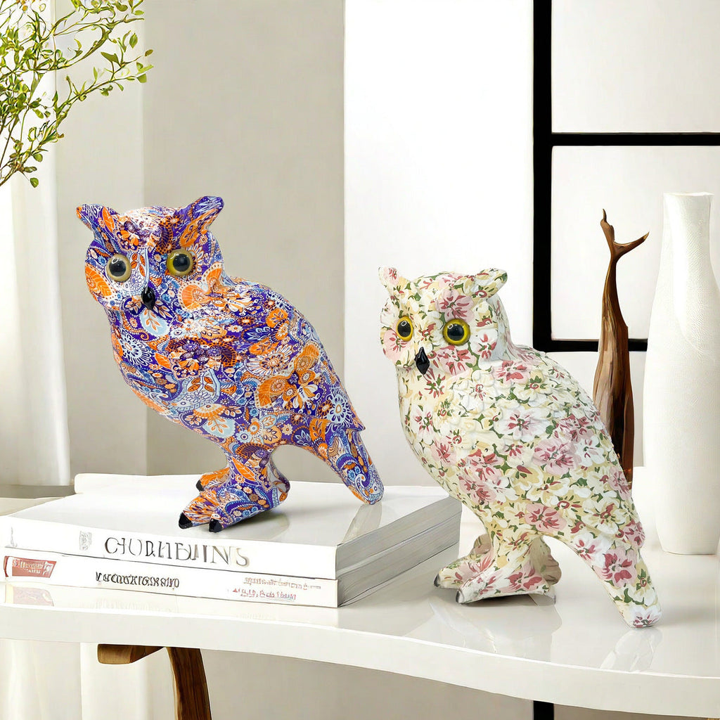 Artistic Owl Decorative Figure | Kelmera